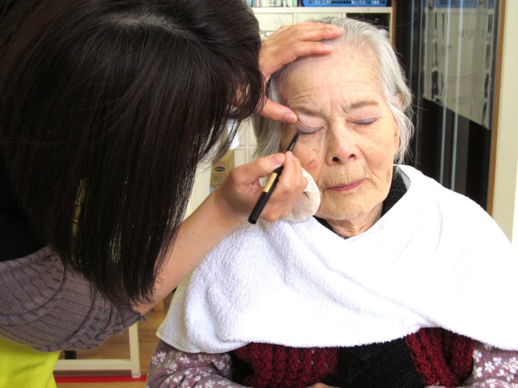 2024年3月メイクボランティアによるメイク